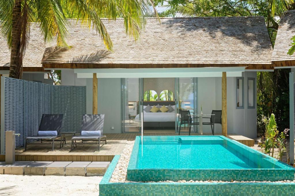 Beach villa with private pool